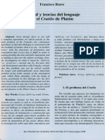 Li Carrillo, Verdad y Teorias Del Lenguaje en El Cratillo de Platón