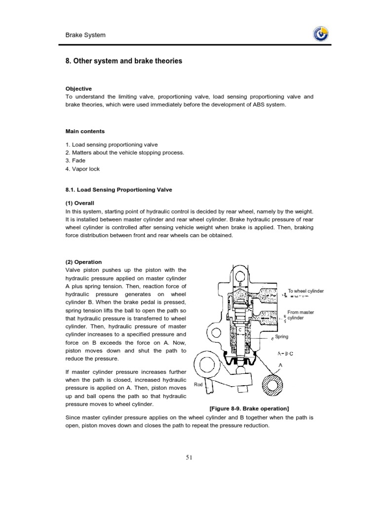 Brake System Theories and ABS Overview | PDF | Anti Lock Braking System ...