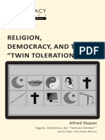 (REVIEW PAPER) Religion, Democracy, and Twin Tolerations