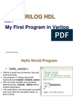 Chapter 4-My First Program in Verilog