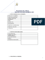 Informacion - Socioeconomica CARITAS CANASTAS