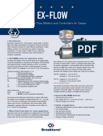 Ex-Flow: Ex-Proof Mass Flow Meters and Controllers For Gases