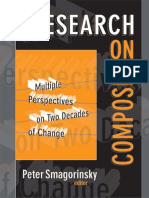 Smagorinsky, Peter - Research On Composition Multiple Perspectives On Two Decades of Change
