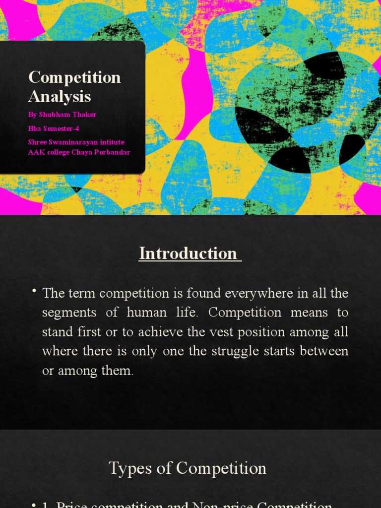 Competition Analysis in Indian Market | PDF | Price Discrimination ...