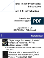 3 - Introduction Digital Image Processing
