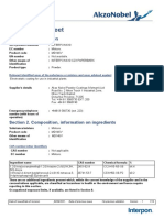 Safety Data Sheet for INTERPON 610 Powder