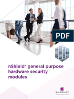 Nshield® General Purpose Hardware Security Modules: Solution Brochure