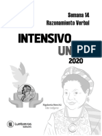 Intensivo Uni Cesar Vallejo Semana 14 RV 2020-2