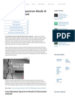 Cara Membuat Spectrum Musik Di Kinemaster Android