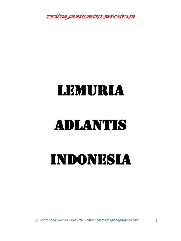 Lemuria Atlantis PDF Adam And Eve Religion And Belief photo