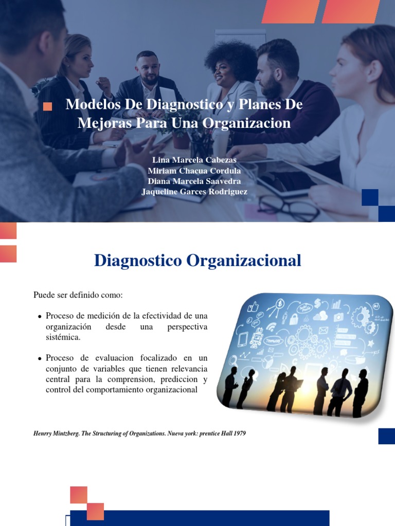 Modelos de Diagnóstico Organizacional | PDF | Calidad (comercial ...