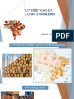 Caracteristicas Da População Brasileira