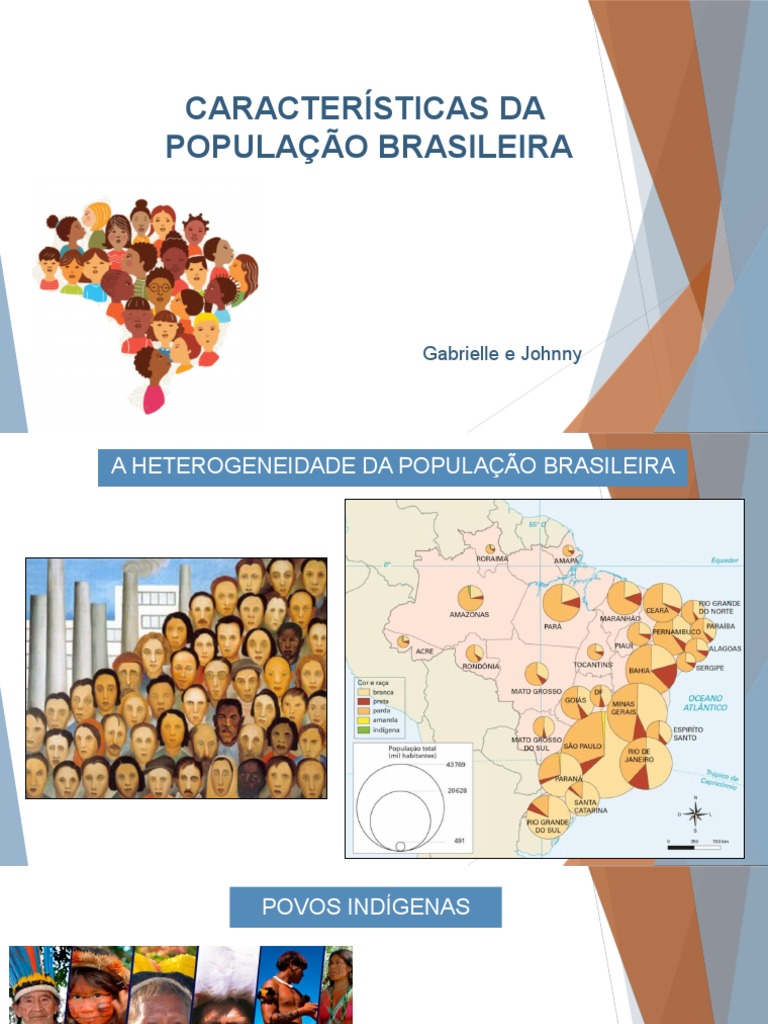 Características da População Brasileira | PDF