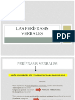 Las Perífrasis Verbales