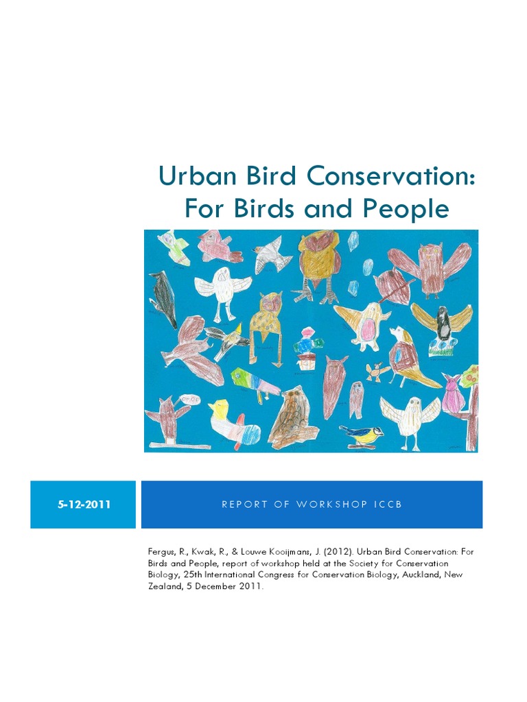 Urban Bird Conservation | PDF | Conservation Biology | Ecology