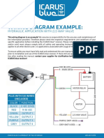 Wiring Diagram Example:: Hydraulic Application With 2/2-Way Valve