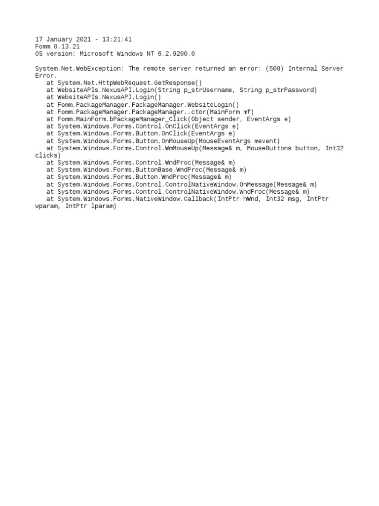 Crash Dump | PDF
