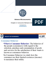 Advance Microeconomics: Chapter 2: Consumer Behavior (Utility)