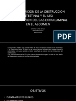 obstruccion ileo y gas extraluminal PDF