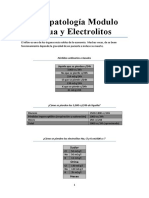 Fisiopatologia - Modulo Agua y Electrolitos