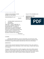 Request For Production of Documents in Discovery
