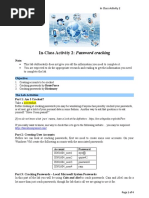 In-Class Activity 2: Password Cracking