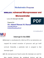 Mechatronics:: Advanced Microprocessor and Microcontroller