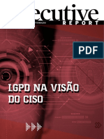 Executive Report - LGPD Na Visão Do CISO