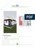 Plano Casa Prefabricada 120m2 Cofitor