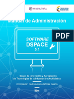 Manual de Administración Software DSPACE 5.1