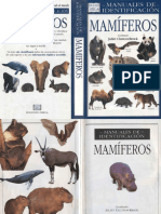 Animales Manual de Identificacion de Mamiferos OCR