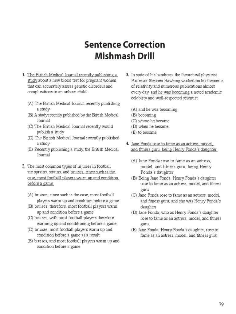 Private Tutor Sentence Editing | PDF