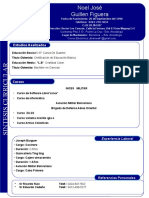 Síntesis curricular Noel José Guillen Figuera