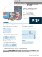 Presentation: Exercises Adverbs and Expressions of Frequency