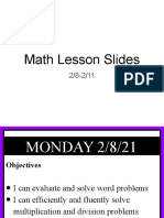 Math Lesson Slides 2 8-2 11