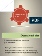 Operating Plan