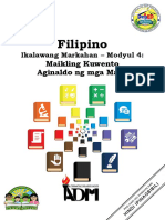 Filipino10 - q2 - Mod4 - Maikling Kuwento (Aginaldo NG Mga Mago)