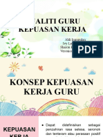 K4 Kualiti Guru - Kepuasan Kerja