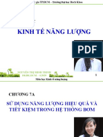 2020.4 - Chương 7A - TKNL Trong Hệ Thống Bơm