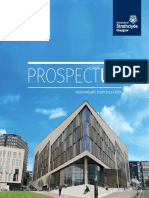 Postgraduate Prospectus For 2016 Entry