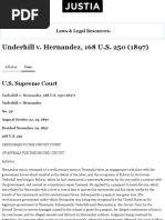 5.4 Underhill v. Hernandez - 168 U.S. 250 (1897) - Justia US Supreme Court Center