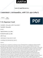 5.4 Underhill v. Hernandez - 168 U.S. 250 (1897) - Justia US Supreme Court Center
