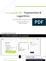 P1 Chapter 14::: Exponentials & Logarithms