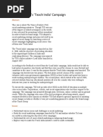 Download TOI Case Study by Anup Surendra Jaiswal SN49758605 doc pdf