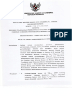 Kepmen ESDM Nomor 1796 K 30 MEM 2018 Tentang Pedoman Perizinan