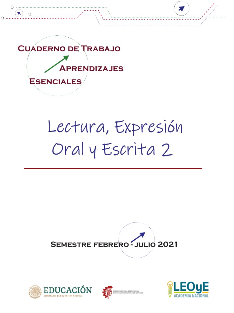 Cuaderno de Trabajo en Línea Leoe II Feb - Jul 2021 | PDF | Argumento |  Artería