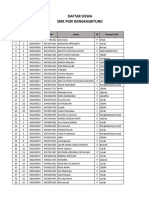 Update Daftar Siswa