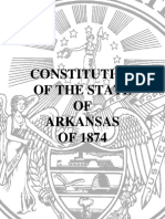 Arkansas Constitution 1874