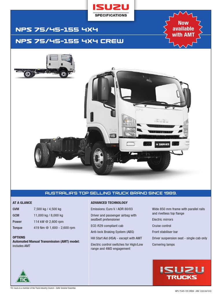 Nps 75 45 155 Crew Ark1233 V02 Pdf Manual Transmission Transmission Mechanics