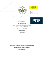 MINI RISET FILSAFAT PENDIDIKAN Dampak Covid-19